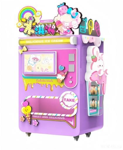 Ice cream vending machine
